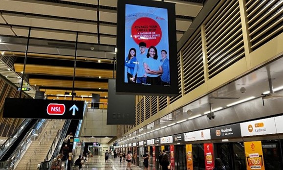 Asiaray-Operated DOOH Screens on Singapore Thomson-East Coast Line Now ...